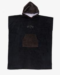 billabong, Towel - Toalla con capucha para cambiarse para Unisex, BLACK (blk) Towel - Hooded Changing Towel ABBAA00102