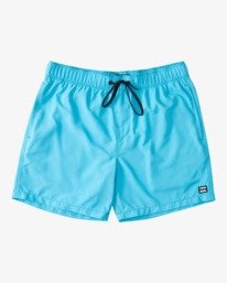0 Boy's All Day Layback Boardshorts 16" Blue ABBBS00119 Billabong