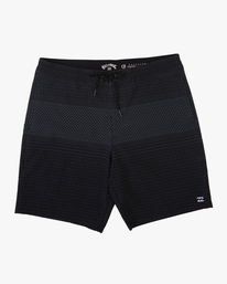 0 Boy's Tribong Lo Tide Boardshorts 17" Black ABBBS00157 Billabong