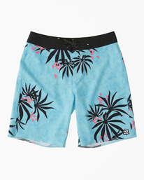 billabong, Boys' Sundays Pro Performance 17" Boardshorts, NEON BLUE (nbu) SUNDAYS PRO ABBBS00170