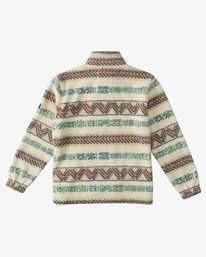 billabong, Boys' Boundary Mock Neck Fleece Pullover, FIELD KHAKI (tgr0) BOUNDARY MOCK NECK ABBFT00133
