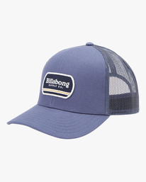 billabong, Boys' Walled Trucker Hat, DENIM (den) WALLED TRUCKER ABBHA00125