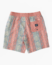 billabong, Boys' Sundays Layback Boardshorts, DUSTY RED (dyr) SUNDAYS LAYBACK ABBJV00102