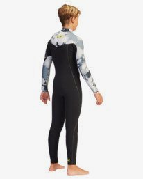 4 Boy's 4/3 Furnace Comp Chest Zip Full Wetsuit  ABBW100102 Billabong
