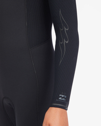 5 Boy's 4/3 Revolution Chest Zip Full Wetsuit Black ABBW100124 Billabong