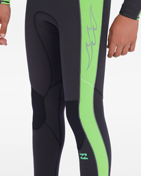 6 3/2mm Absolute - Chest Zip Wetsuit for Boys 8-16 Green ABBW100129 Billabong