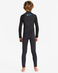 2 4/3mm Absolute - Chest Zip Wetsuit for Boys 8-16 Blue ABBW100130 Billabong