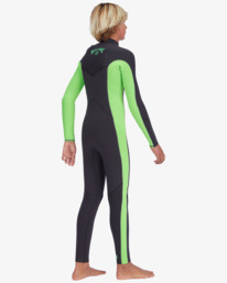 2 4/3mm Absolute Combinaison de surf zip poitrine pour Garçon 8-14 Vert ABBW100130 Billabong