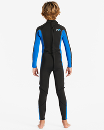 2 Boys 8-16 302 Absolute Back Zip Wetsuit Blue ABBW100134 Billabong