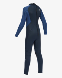 3 5/4mm Intruder - Back Zip Wetsuit for Boys Blue ABBW100140 Billabong