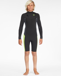 3 Boys 8-16 202 Absolute Chest Zip Gbs Springsuit Multicolor ABBW400102 Billabong