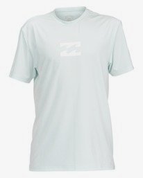 1 Boy's All Day Wave Loose Fit Short Sleeve Surf T-Shirt Green ABBWR00100 Billabong