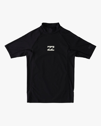 6 All Day Wave Performance Fit Rash Vest Black ABBWR00113 Billabong