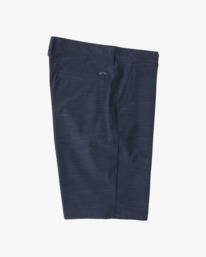 3 Boy's Crossfire Slub Shorts 18" Blue ABBWS00101 Billabong