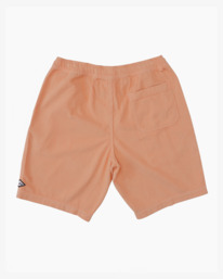 billabong, Boy's Larry Cord Corduroy Shorts, PEACH (pea) Larry Cord - Corduroy Shorts for Boys 8-16 ABBWS00128