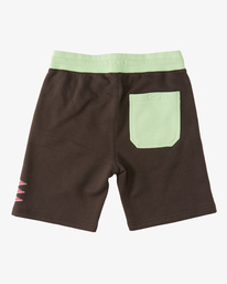 billabong, Boy's United Elasticized Shorts, RAVEN (rav) UNITED SHORT ABBWS00129