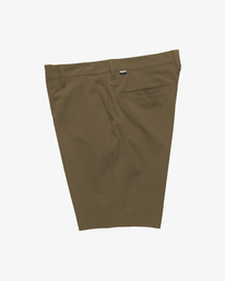 3 Crossfire Solid 15" - Submersible Shorts for Boys Brown ABBWS00132 Billabong