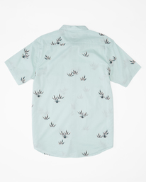 billabong, Boys' Sundays Mini Short Sleeve Shirt, SEAMIST (sem) SUNDAYS MINI SS ABBWT00105