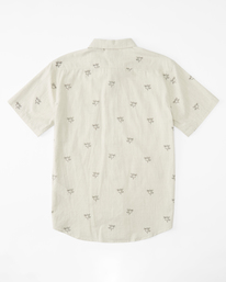 1 Boys' Sundays Mini Short Sleeve Shirt Beige ABBWT00105 Billabong