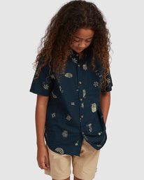 0 Boys' Sundays Mini Short Sleeve Shirt  ABBWT00105 Billabong