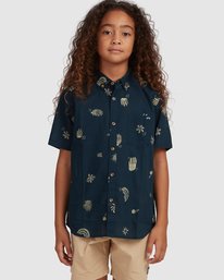 4 Boys' Sundays Mini Short Sleeve Shirt  ABBWT00105 Billabong