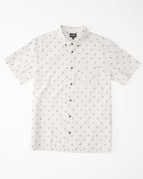0 Boy's All Day Jacquard Short Sleeve Shirt  ABBWT00112 Billabong