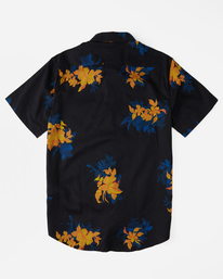 billabong, Boy's Sundays Floral Short Sleeve Shirt, BLACK FLORAL (bfa) SUNDAYS FLORAL SS ABBWT00120
