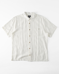 0 Boys 8-16 Sundays Jacquard Shirt White ABBWT00131 Billabong
