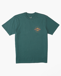 1 Boys' Rotor Diamond Short Sleeve T-Shirt Yellow ABBZT00332 Billabong
