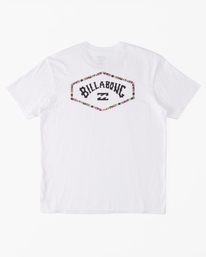 billabong, Boy's Exit Arch T-Shirt, WHITE (wht) EXIT ARCH SS ABBZT00357