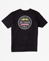 billabong, Boy's Rotor T-Shirt, BLACK (blk) ROTOR SS ABBZT00358