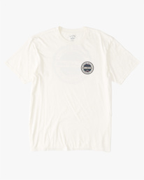 billabong, Boy's Rotor T-Shirt, OFF WHITE (ofw) ROTOR SS ABBZT00358