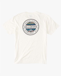 billabong, Boy's Rotor T-Shirt, OFF WHITE (ofw) ROTOR SS ABBZT00358