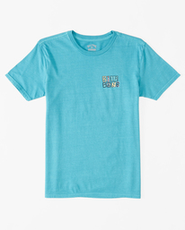 billabong, Boy's Worded T-Shirt, DARK MINT (dmi) Worded - T-Shirt for Boys 8-16 ABBZT00362