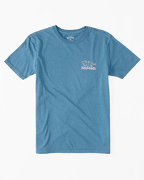 billabong, Boy's Reflections T-Shirt, BLUE LAGOON (bll) Reflections - T-Shirt for Boys 8-16 ABBZT00363