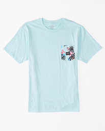 billabong, Boy's Team Pocket T-Shirt, COASTAL (ctl) TEAM POCKET ABBZT00364