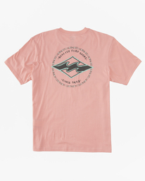 0 Boy's 2-7 Rotor Diamond T-Shirt Red ABBZT00378 Billabong