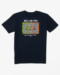 0 Boy's 2-7 Sharky T-Shirt Blue ABBZT00382 Billabong