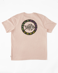 0 Boy's Bonez Short Sleeve T-Shirt Grey ABBZT00451 Billabong
