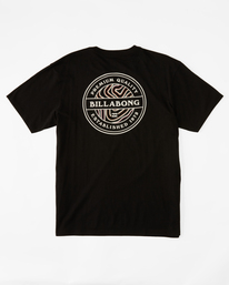 0 Boy's Rotor Short Sleeve T-Shirt Black ABBZT00456 Billabong