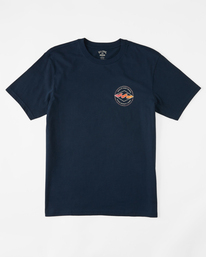 1 Boy's Rotor Diamond Short Sleeve T-Shirt Blue ABBZT00457 Billabong