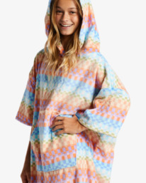 3 Teen - Serviette de change à capuche Vert ABGAA00101 Billabong