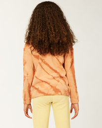2 Girls' Making Waves Crewneck Sweatshirt Brown ABGFT00144 Billabong