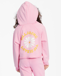 3 Girls' Always Hoodie Pink ABGFT00163 Billabong