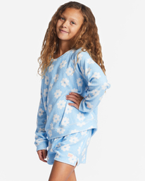 1 Girl's Surf Break Sweatshirt Blue ABGFT00170 Billabong