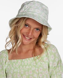 0 Girls' Bucket List Bucket Hat Green ABGHA00101 Billabong