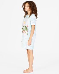 1 Girls' Keep It Beachy T-Shirt Dress Blue ABGKD00101 Billabong