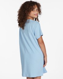 2 Girls' Keep It Beachy T-Shirt Dress Blue ABGKD00101 Billabong