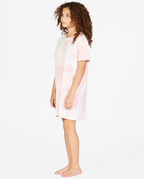 1 Girls' Keep It Beachy T-Shirt Dress Pink ABGKD00101 Billabong