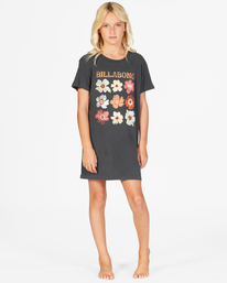 0 Girls' Keep It Beachy T-Shirt Dress Black ABGKD00101 Billabong